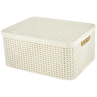 Curver Aufbewahrungsbox NATURAL STYLE 18 l 1-tlg. creme