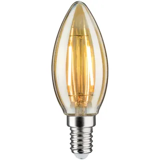 Paulmann LED-Kerze Filament Plug & Shine 24 V 2 W 1900 K Dimmbar Gold