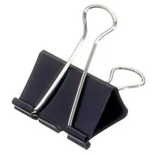 Maul Briefklemmer 2154190 19 mm Schwarz 6 St.