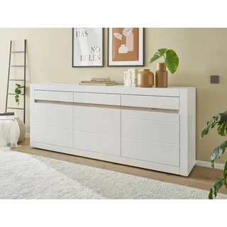 Home Affaire Sideboard 217 x 90 x 42 cm Weiß