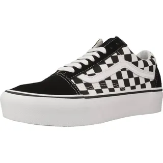Old Skool Platform Checkerboard black/true white 43