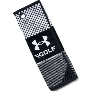 Under Armour Unisex Golfhandtuch Bag Golf Towel 1325610-001 - Black/White - One size