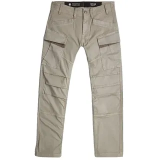 G-Star Raw Herren 3D Regular Straight Cargo Pants, Beige (Elephant Skin Gd D26950-c106-g107), 33W / 30L EU
