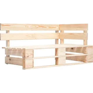 vidaXL 6-tlg. Paletten-Lounge-Set mit Kissen Imprägniertes Kiefernholz - Blau