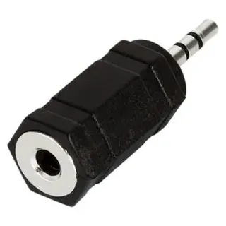 Logilink CA1103 Kabeladapter 3.5mm 2,5mm Schwarz