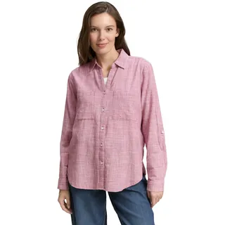 Tom Tailor Damen 1035247 Bluse, 38999-Dark Pink, 40