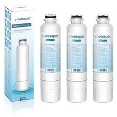 Wessper 3x Wessper Kühschrank Wasserfilter, Kompatibel mit Samsung DA29-00020B, DA97-08006A-B, HAF-CIN EXP, DA29-00020A, DA29-00019A, DA97-08006, DA97-08043ABC