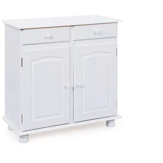 Interlink Sideboard 88 x 87 x 43 cm Weiß