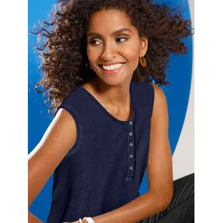 Classic Basics Trägertop, blau