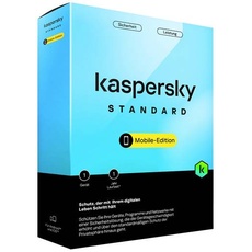 Bild von Kaspersky Standard Mobile Edition Jahreslizenz, 1 Lizenz Android Antivirus