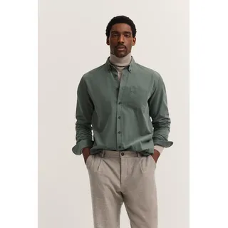 Bugatti Langarmhemd »Soft Cotton« im Modern Fit mit Button-Down-Kragen