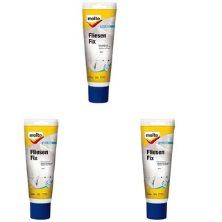 Molto 5087728 Fliesenfix, weiß (Packung mit 3)