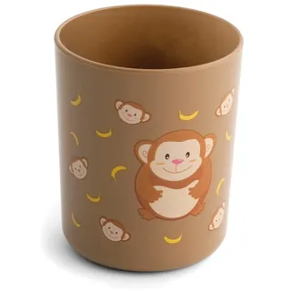 Lulabi Affe, Becher, Hartplastik, 6+ Monate, 230 ml, Braun