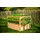 Hochbeet Premium 124 x 90,5 x 73 cm Weiß