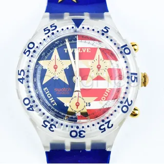 SWATCH AQUACHRONO 1995 - SEK103 - AMERICAN DREAM - Neu