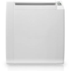 HJM AMC1000 Keramik-Heizstrahler, energiesparend, programmierbar, LCD-Display, 1000 W, Weiß, 230 V