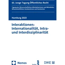 Interaktionen: Internationalität, Intra- und Interdisziplinarität