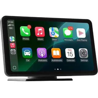 Vevor kabelloses Autoradio (177,8 mm) HD-Radio mit Touchscreen, kompatibel mit Apple CarPlay & Android Auto, Bluetooth, USB