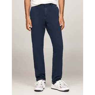 Tommy Jeans Chinohose »TJM RYAN TWILL CHINO« mit Logo-Patch, blau