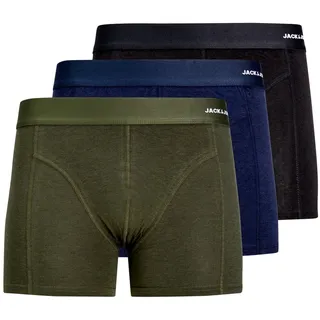 JACK & JONES JACBASIC Bamboo Trunks grün L 3er Pack