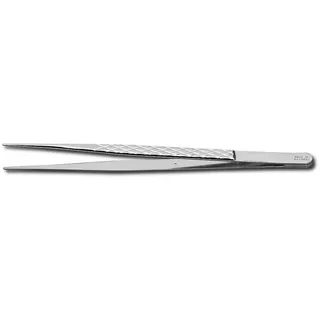 Donau Elektronik Präzisionspinzette Flach-rund 160 mm