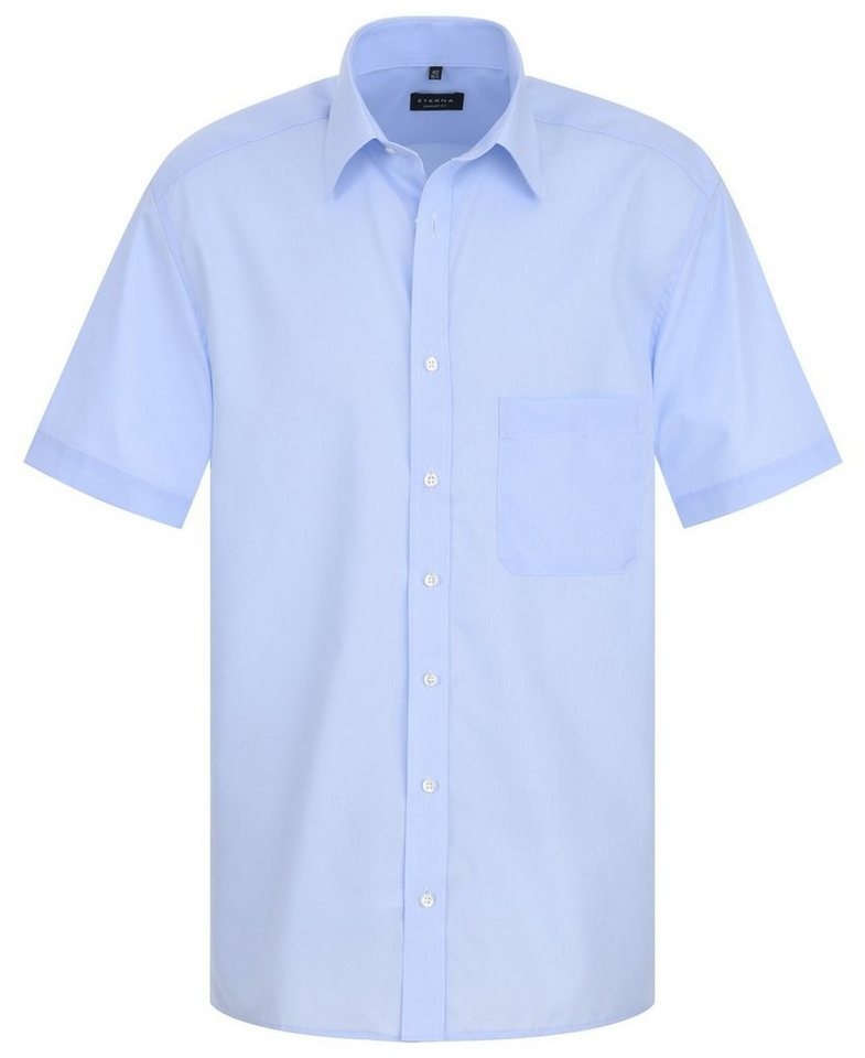 Bild von COMFORT FIT Original Shirt in hellblau unifarben, hellblau, 40