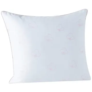 Yatas Kopfpolster , Weiß , Textil , Blätter , Füllung: Baumwollfüllung,Baumwollfüllung , 80x80x15.5 cm , Oeko-Tex® Standard 100, Made in Turkey , feuchtigkeitsregulierend, weich und anschmiegsam, formstabil, für alle Schlafpositionen geeignet, atmungsaktiv , Heimtextilien, Kopfpolster & Bettdecken, Kopfkissen, Kopfpolster