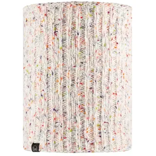 Buff Strick & Polar Schlauchschal KIM WHITE