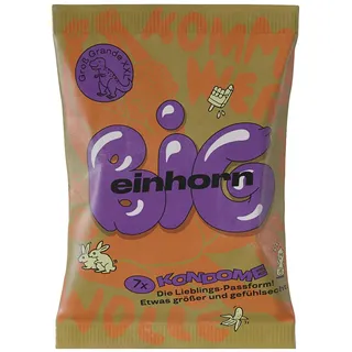 Einhorn Condoms *Big* Kondome 7 St transparent