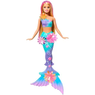 Mattel Barbie Meerjungfrau mit magischen Blüten (One Size)