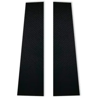 4R Quattroerre.it 17041 Selbstklebende Abdeckung für Auto B Säulen FIAT 500 Abarth, Carbon, 2 Stück rechts und Links