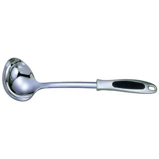 Arcos Zubehör - Suppenkelle - Edelstahl 18/10 und 306 mm - HandGriff Zinklegierung Farbe Silber
