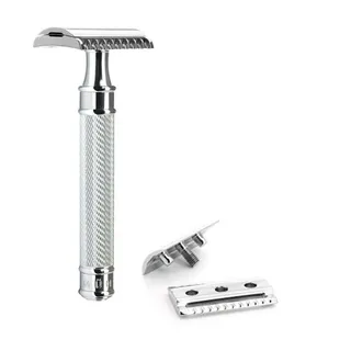 Mühle R41GS INOX: Sicherheitsrasierer Neu Aus Chirurgischem Edelstahl