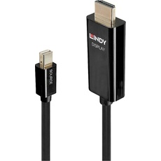 Bild Videokabel-Adapter Mini DisplayPort HDMI Typ A (Standard) Schwarz