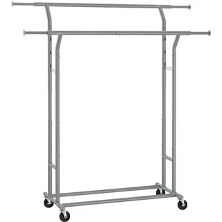 Songmics Garderobenständer HSR012G01 Taubengrau