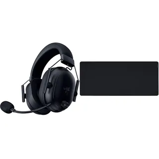 Razer BlackShark V2 HyperSpeed für PC - Kabelloses Ultra leichtes E-Sport Gaming-Headset & Gigantus V2 XXL - Weiches Gaming-Mauspad für schnelle Spielstile und optimale Kontrolle