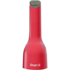 FinaMill One sangria mit zwei FinaPod Pro Plus Wiederaufladbar, Pfeffermühle + Salzmühle