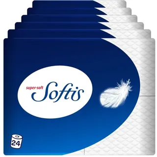 Softis 4-lagiges Toilettenpapier 24 Rollen