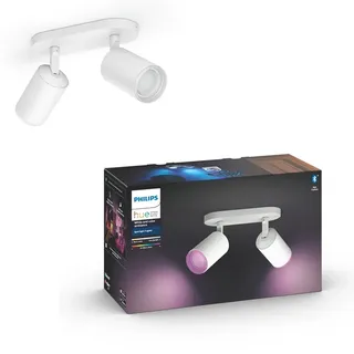 Philips Hue Fugato 2-er Spots 5.7W - weiß