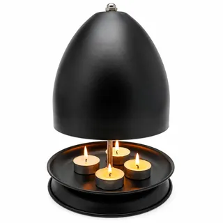 Teelichtofen Teelichtheizung Metall - Heizung Kerzenofen - Doppelwandig Teelichtheizer - Schnelle Raumheizung, Kerzenheizung Innennutzung - Für Schlafzimmer Wohnzimmer Hauswarming Geschenk