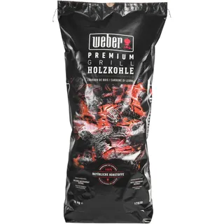 Weber Grillkohle 10 kg Holz schwarz