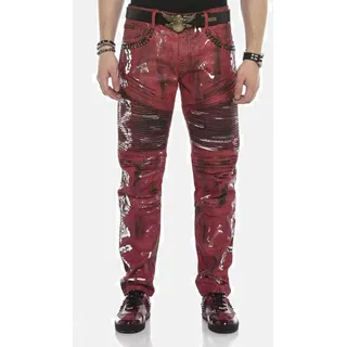 Cipo & Baxx CD608 Slim Fit Rot 30/34