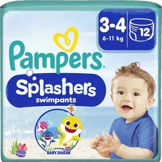 Pampers Schwimmwindeln Splashers 6-11 kg 12 St.