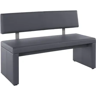 OTTO home Polsterbank Charissa grau 140 x 90 x 53 cm