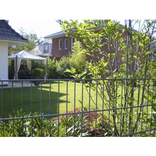 Doppelstabmattenzaun-Set Anthrazit 3 Stück je 200 cm x 103 cm