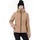 Jacke Teddy Brown L