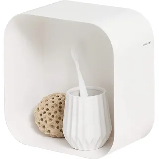 Sealskin Brix Wandregal 24 x 24 x 12 cm Weiß