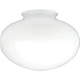 Westinghouse Lighting 8705140 Lampenschirm 6,8 cm aus satiniertem Glas, Pilzform, weiß, 17.4 x 17.4 x 12.5 cm