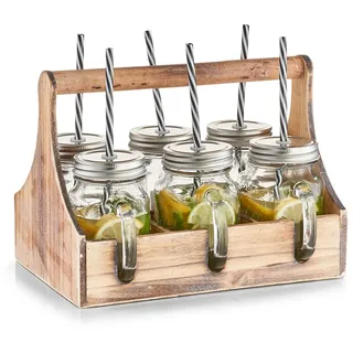 Zeller Trinkgläser-Set 0,45 l 7-tlg.