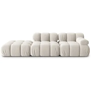 micadoni Sofa Bellis, modular 4-Sitzer beige